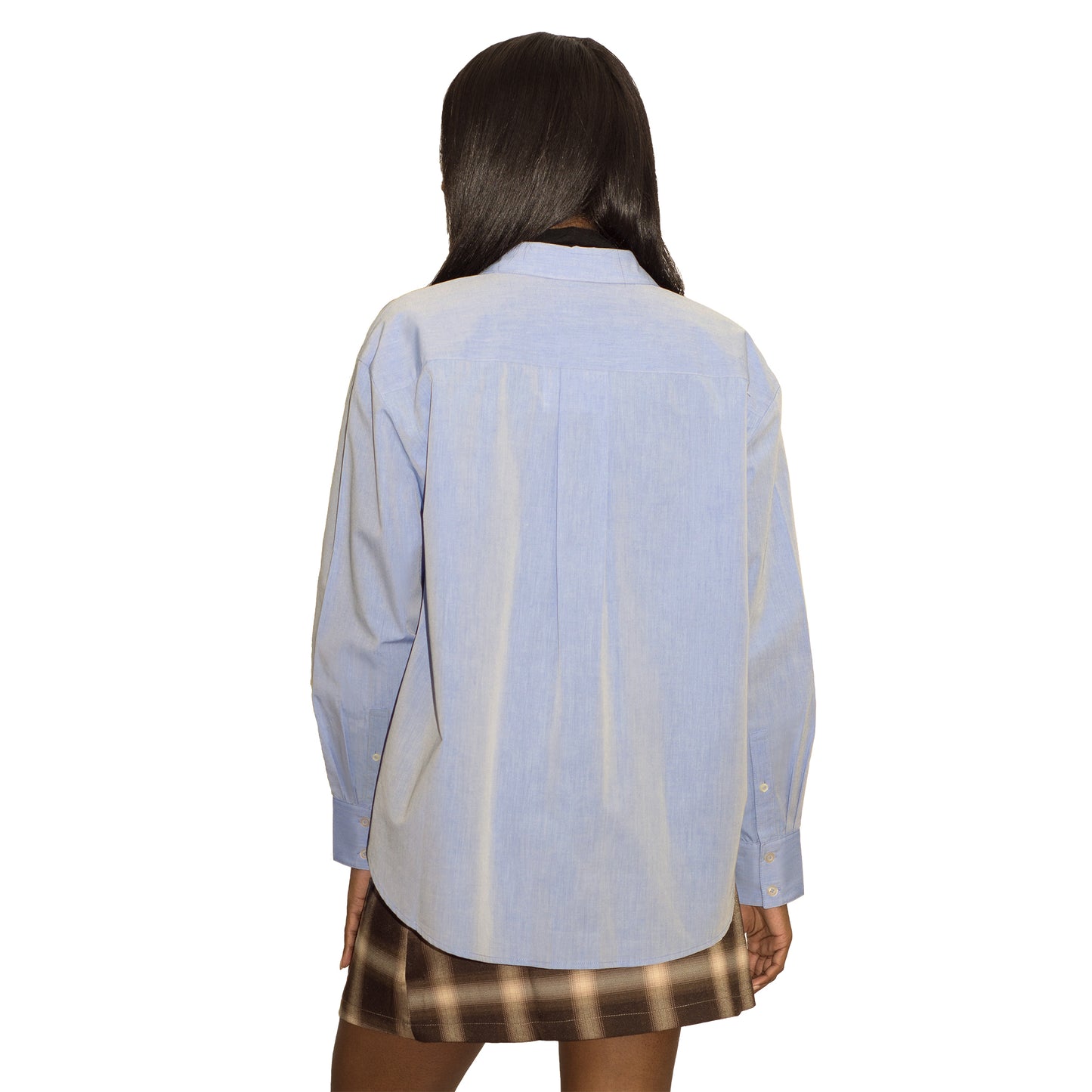 JNK  THEO  Boyfriend Shirt - Cool Blue Poplin